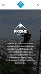 Mobile Screenshot of prisme-events.com